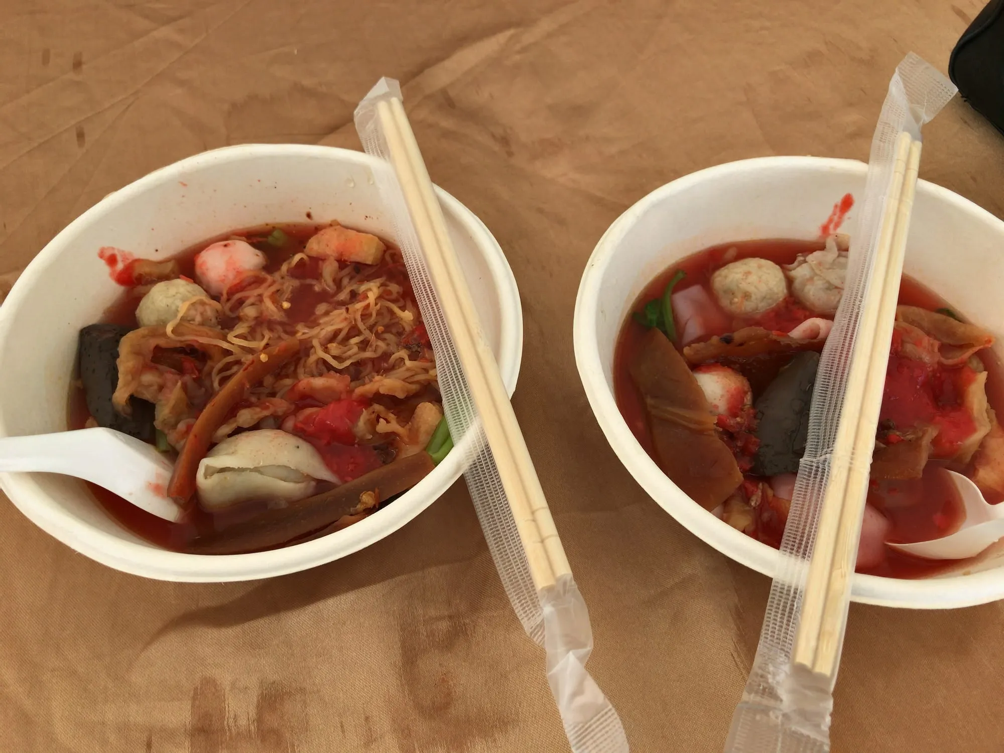 辛いの苦手なので「No spicy」でお願いしました